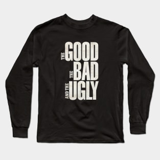 Mod.3 The Good The Bad The Ugly Long Sleeve T-Shirt